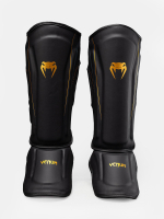 Щитки Venum Impact Streamline Black/Gold