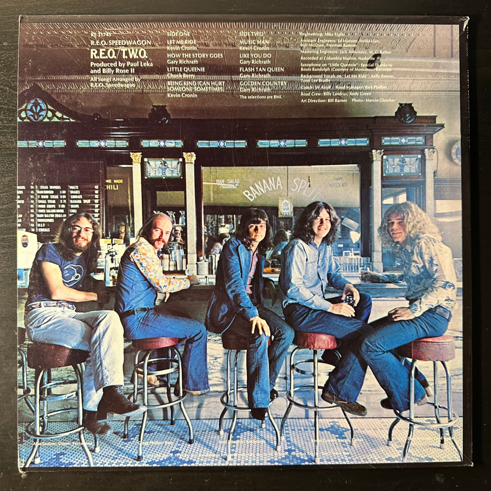 REO Speedwagon ‎– R.E.O./T.W.O. (США 1972г.)
