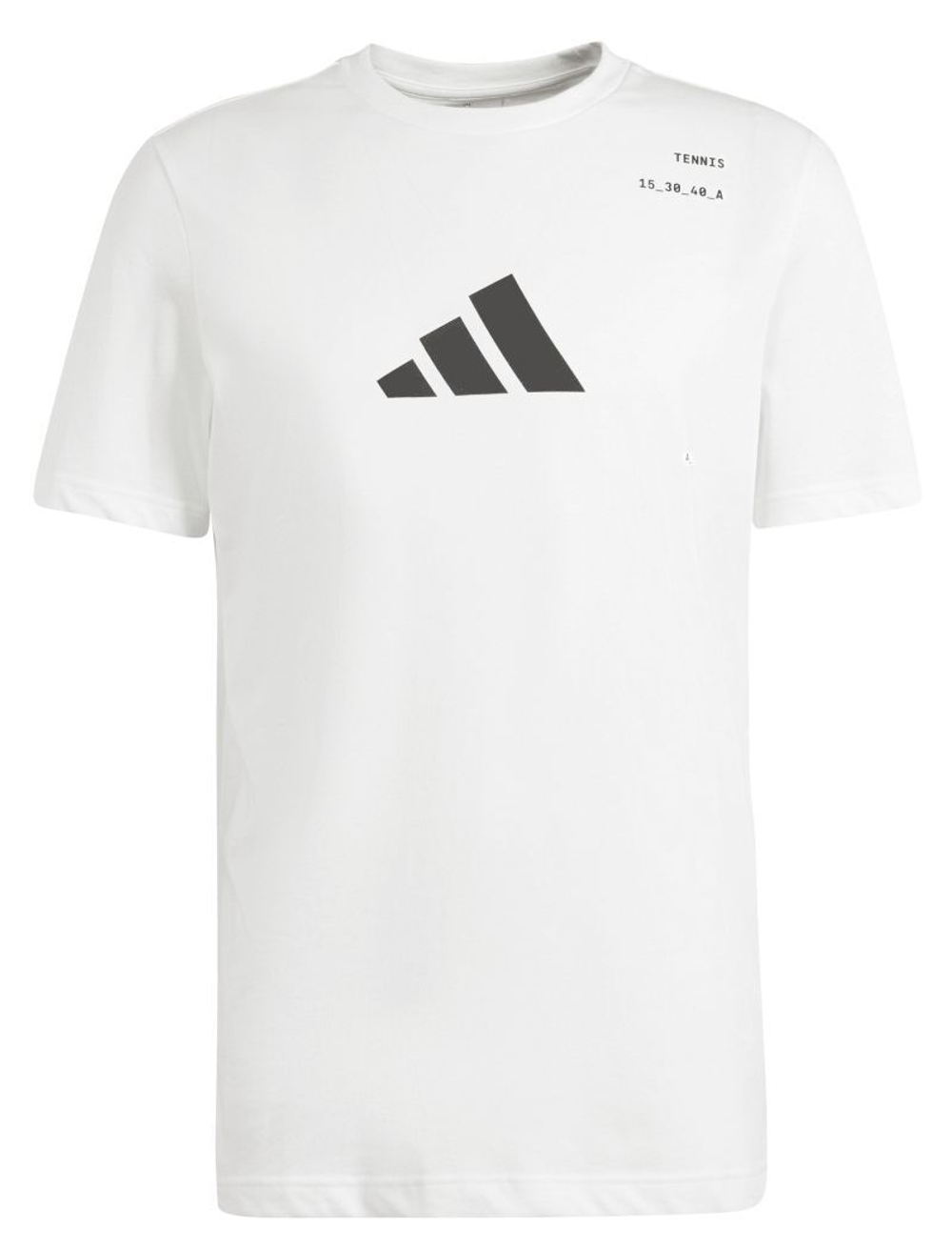 Мужская теннисная футболка Adidas Graphic Tennis Racket T-Shirt - white