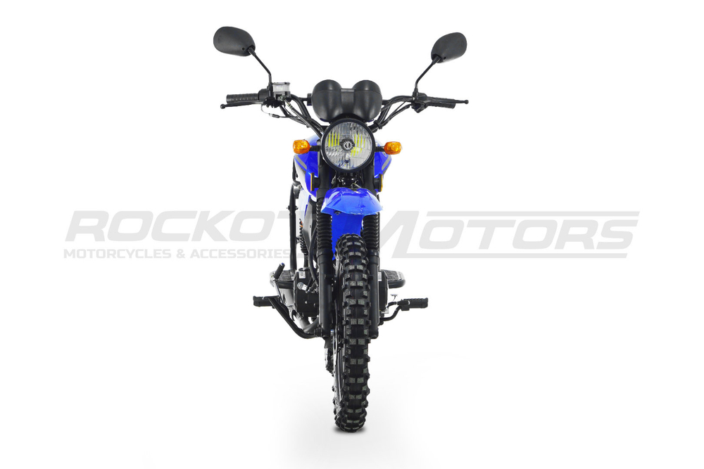 Мопед ROCKOT ALPHA OFFROAD (синий глянцевый)
