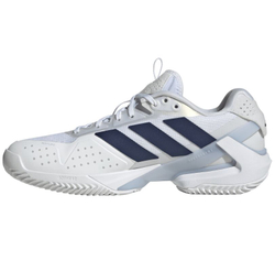 Женские Кроссовки теннисные Adidas Adizero Ubersonic 5 W Clay - cloud white/dark blue/crystal sky