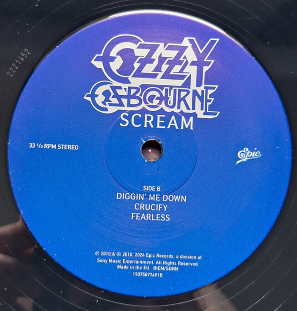 Ozzy Osbourne / Scream (2LP)