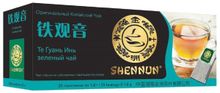 Чай улун SHENNUN Те Гуань Инь в пакетиках 25 шт
