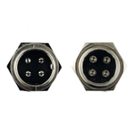 Авиационный разъем GX16 4Pin (штекер+гнездо)