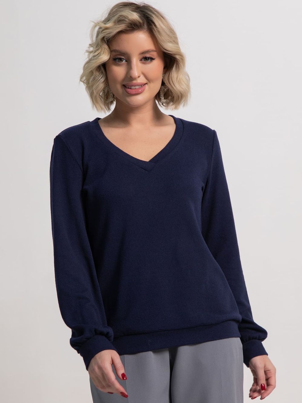 Джемпер трикотажный Мелоди (синий) Б15269-50М LT Collection