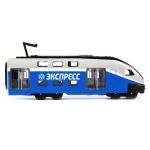 Модель ин. мет. "Поезд экспресс" 16 см, открыв.двери, коробка SB-18-15WB-1 (Технопарк)