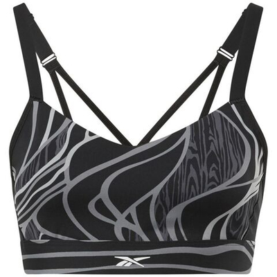ТОП теннисный Reebok TS Lux Strappy Bra - black