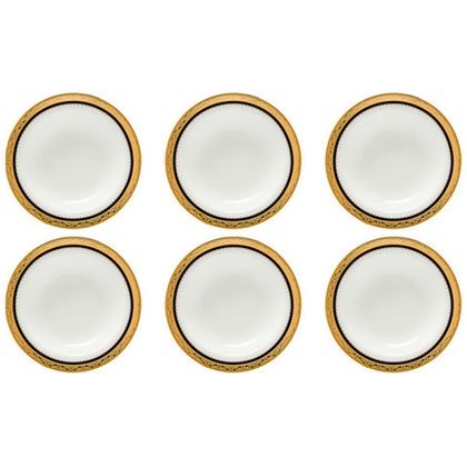 Набор чаш для десерта 6шт Noritake Одесса Кобальт золотой кант 15.5см