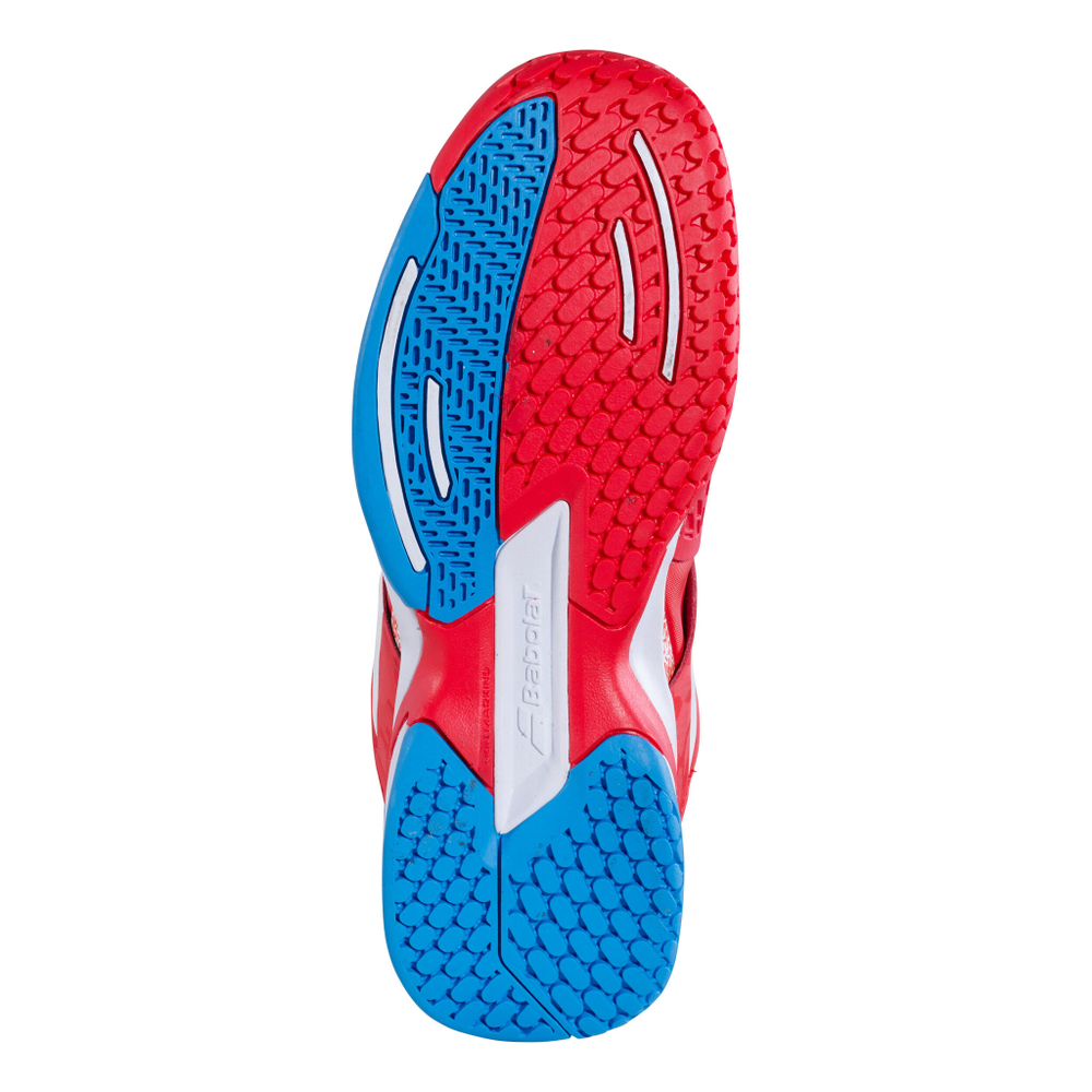Детские теннисные кроссовки Babolat Propulse Junior All Court Shoe Kids - Red, White