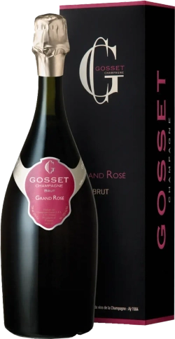 Шампанское Gosset Brut Grand Rose 0,75 л. В подарочной коробке