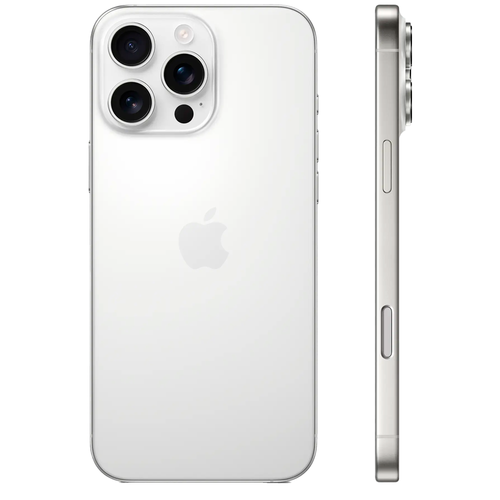 Смартфон Apple iPhone 16 Pro Max 512GB, eSIM, White Titanium (Титановый белый)