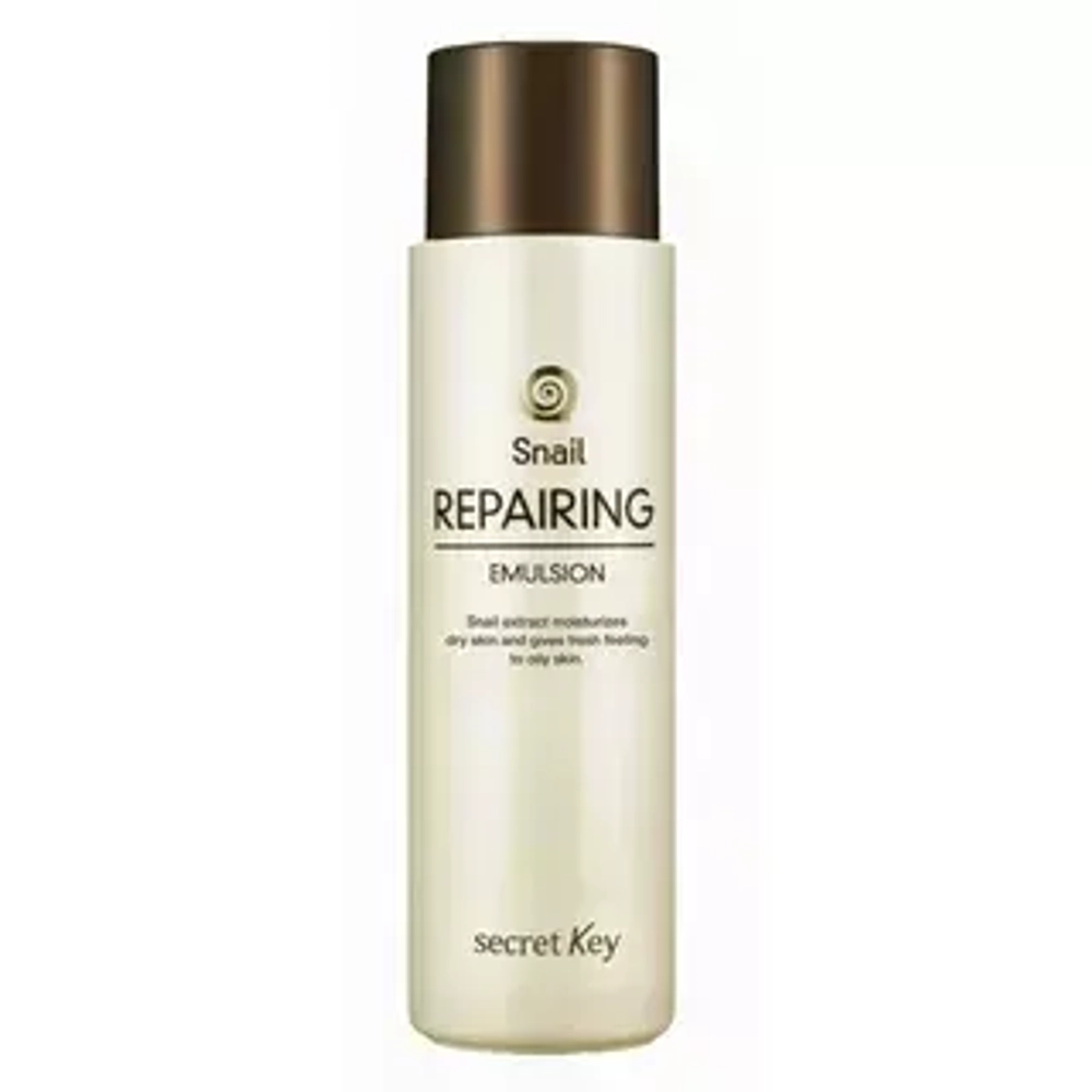 Восстанавливающая эмульсия с экстрактом слизи улитки Secret Key Snail Repairing Emulsion, 150 мл