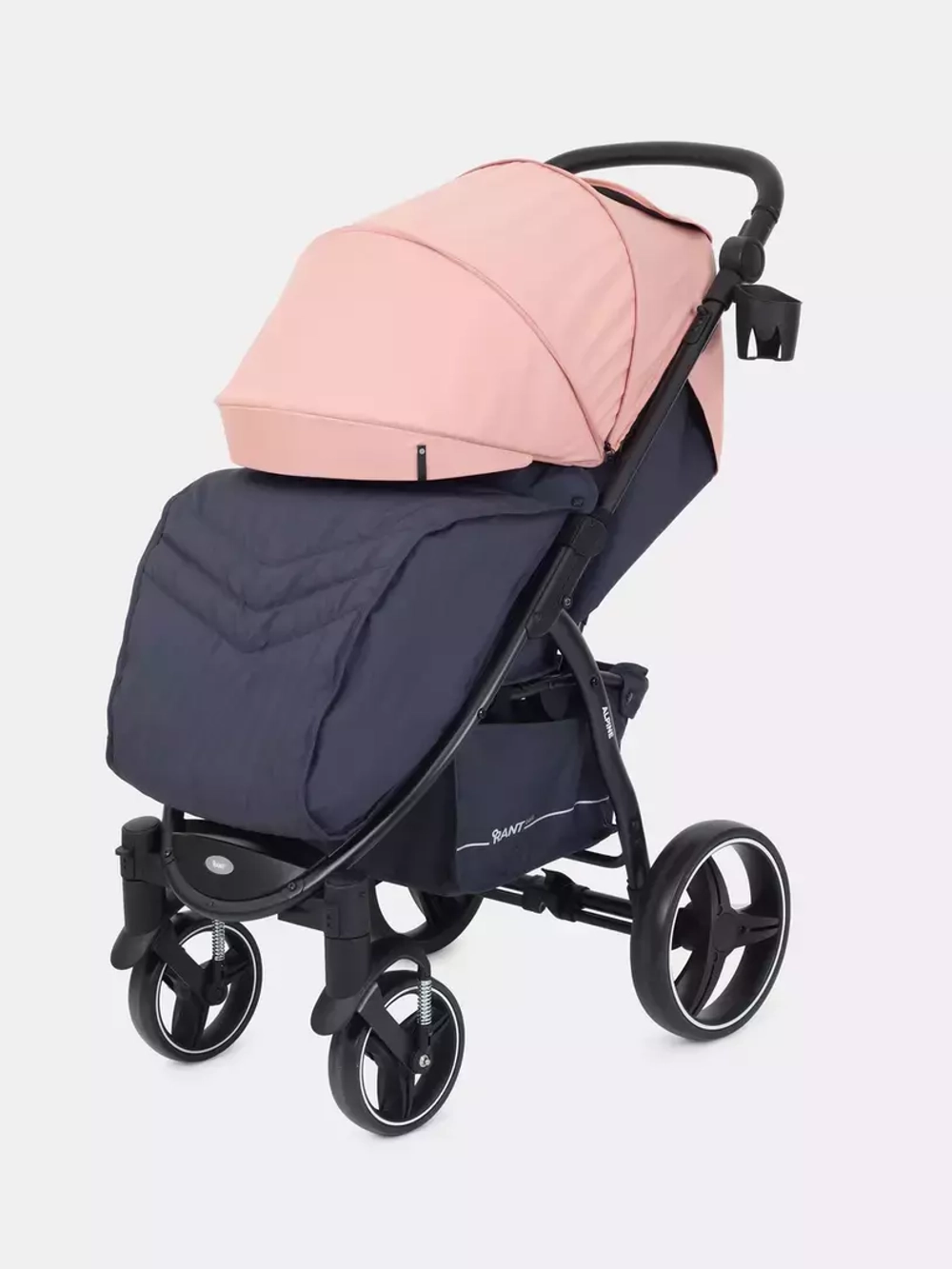 Коляска детская RANT basic "ALPINE" RA450 Coral