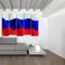 Модульная картина "Государственный флаг Российской Федерации"