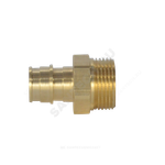 Муфта для PE-X труб радиальная латунь Дн 20х3/4" НР РОС