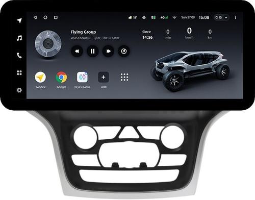 Магнитола для Jeep Grand Cherokee WK2 2013-2022 (взамен ШГУ 8.4", рамка большая) - Teyes LUX ONE ROUND монитор 12.3" 2K QLED на Android 10, Быстрая, CarPlay, 4G SIM-слот