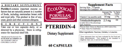 Pteridin-4 (BH4) (60 caps) Tetrahydrobiopterin