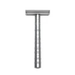 Т-образная бритва Henson Shaving AL13 серебристая Medium (HS-AL-AA-03-MDM-5)