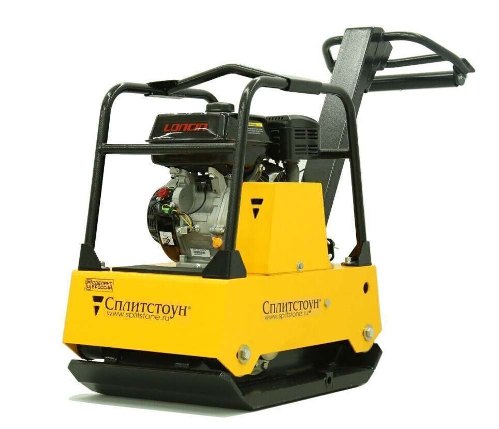Виброплита бензиновая Сплитстоун VS-309 - 300 кг / 40 кН / Loncin G270F