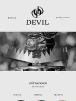 Альбом Oneus - Devil 1st Album BLACK Version