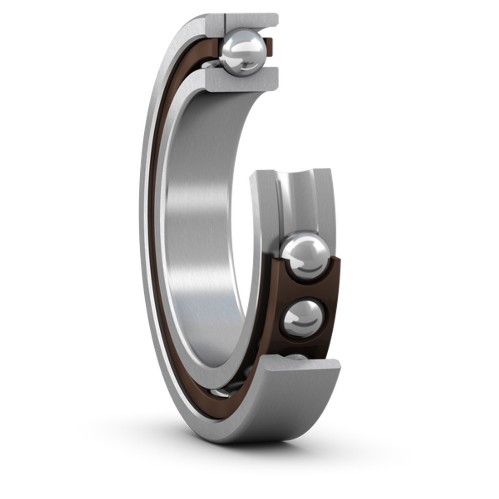 SKF 7020 ACDGA/P4AH1 — прецизионный радиально-упорный шарикоподшипник 100×150×24 мм