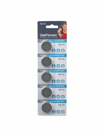 Батарейка CR2032 GoPower