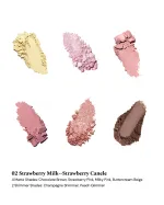Палетка теней Flower Knows The Sweetie Bear 6-Color Makeup Palette - 02 Strawberry Milk