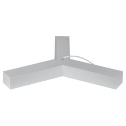 Светильник LED ЭРА Geometria SPO-143-W-40K-056 Igrek 56Вт 4000K 4500Лм IP40 900*80 белый подвесной драйвер внутри | Декоративные светильники Geometria