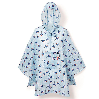 Дождевик mini maxi leaves blue