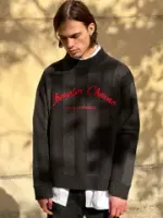 Черный свитер 
