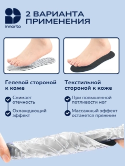 Стельки гелевые анатомические