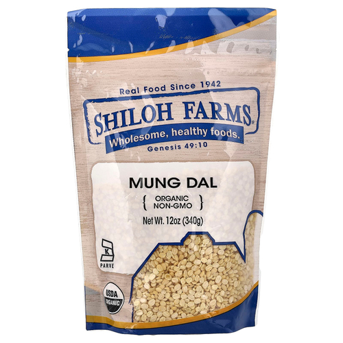 Shiloh Farms, органический мунг, 340 г (12 унций)