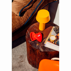 Шкатулка для украшений heart, 10х10х4 см, красная