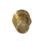 Переходник штуцерный латунь неразъемный для шланга Дн 14х1/2" НР SantechSystems