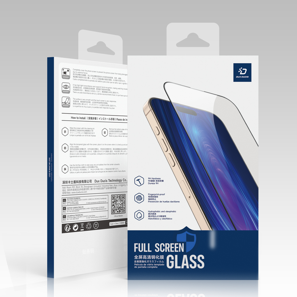 Закаленное стекло на экран для смартфона Tecno Pova Curve, серия 3D HD Screen Protector от Dux Ducis