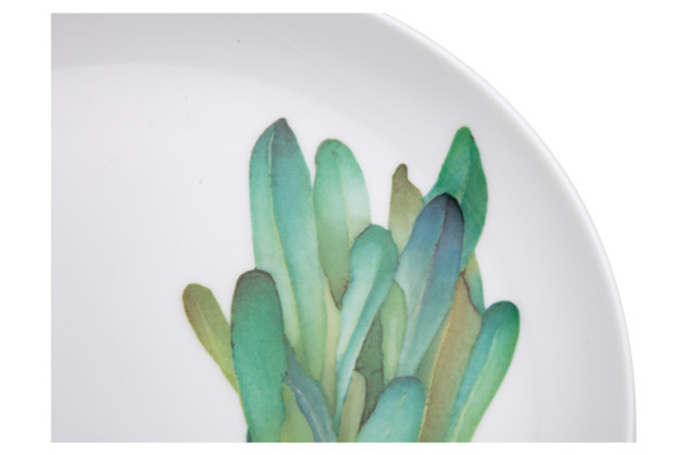 Тарелка закусочная 24см Noritake Овощной букет Горчица