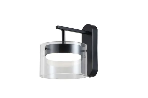 Бра NewRgy 15814STB/1 BK, 15 Вт, чёрное