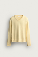 СВИТЕР RELAXED FIT С V-ОБРАЗНЫМ ВЫРЕЗОМ — ZARA