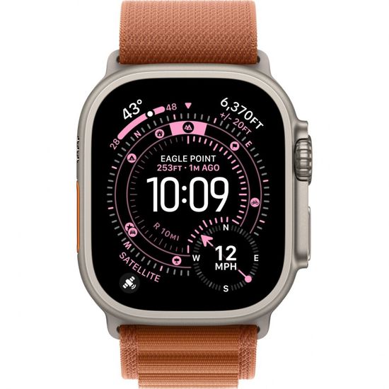 Умные часы Apple Watch Ultra 3 49 мм Natural Titanium Alpine Loop Терракотовый Terra Cotta
