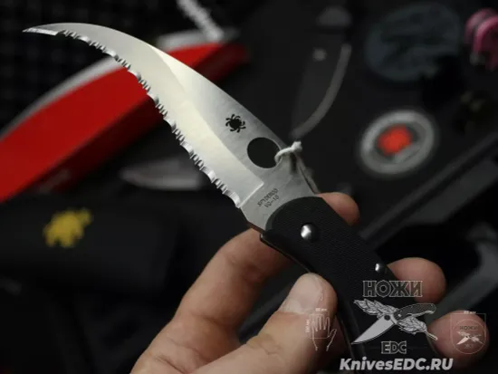 Нож складной Spyderco Civilian C12GS c клинком из стали VG-10, рукоять G10