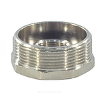Футорка латунь никель Ду 50х40 (2"х1 1/2") НР/ВР SantechSystems