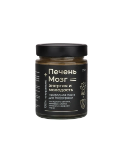 Природная паста "Печень+мозг"