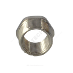 Футорка латунь никель Ду 15х10 (1/2"х3/8") НР/ВР RTP (РосТурПласт) 25121