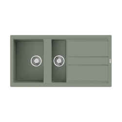 Кухонная мойка Omoikiri Kitagawa 100-2-WG Artceramic/wind green 4993252