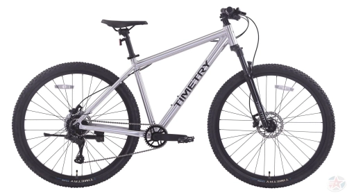 Велосипед 26" TIMETRY  TT804  9ск. серебристый черный
