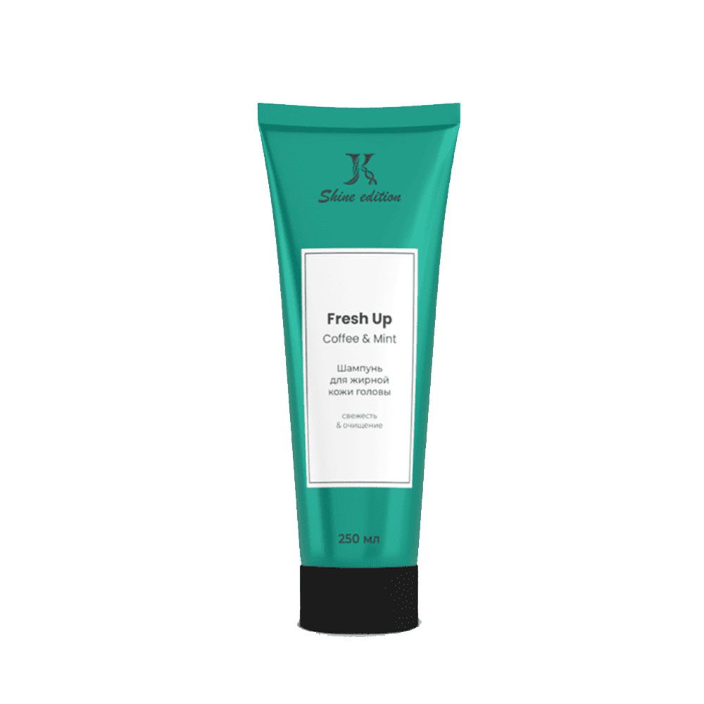 Jkeratin Шампунь Fresh up Coffee &amp; Mint для жирной кожи головы