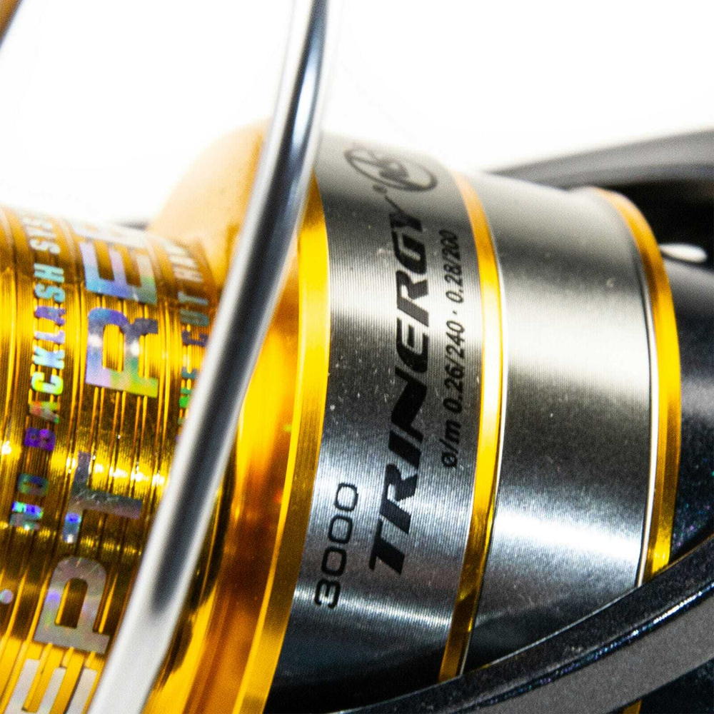 Катушка безынерционная Stinger Trinergy NS 3000 (3000, 8+1BB, мет. шпуля)