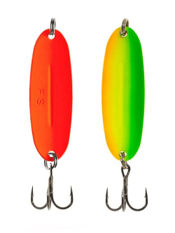 Блесна Fish Crystal Wabler W40 57 мм 7 г #17 на форель, для зимней рыбалки