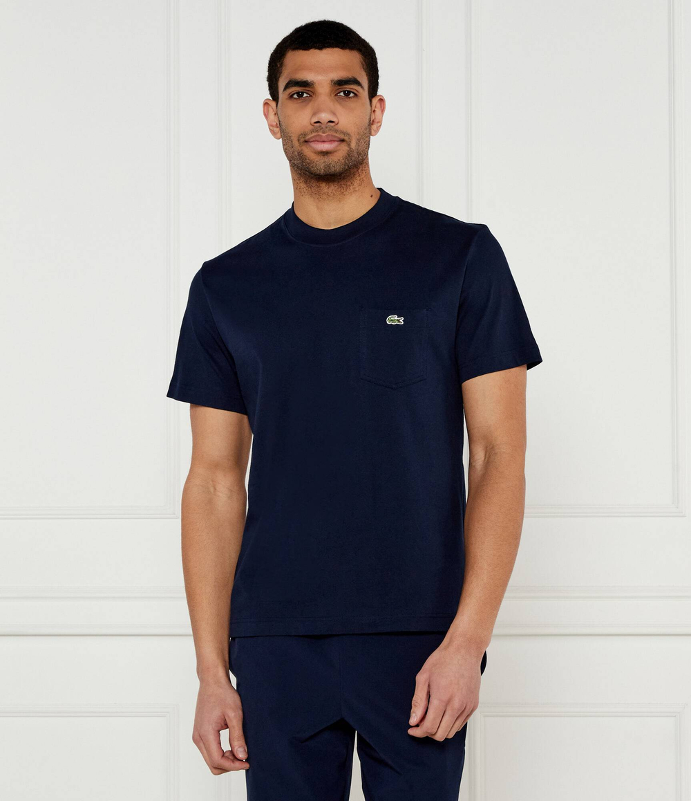 Футболка Lacoste - темно-синий(TH2827)