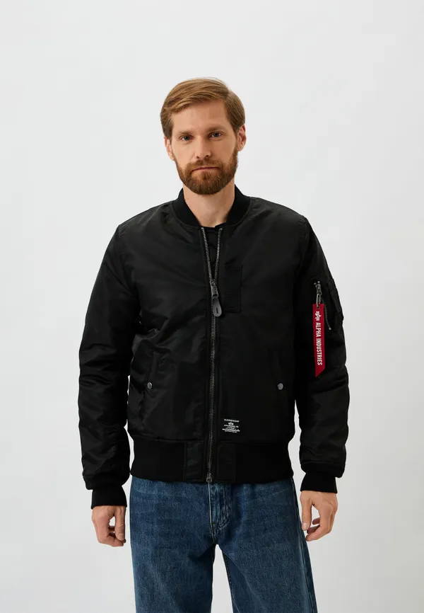 Куртка утепленная мужская ALPHA INDUSTRIES MA-1 REGULAR FIT FLIGHT JACKET